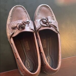 Rockport Tan Leather Men's Tassel Loafers